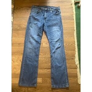 Levi's 527 Jeans Men's 34x34 Blue Straight Leg Medium Wash Denim Work